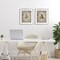 Stupell Industries Vintage Birds & Toile 2pc Framed Print Under Glass Set, design by Radhika Modi